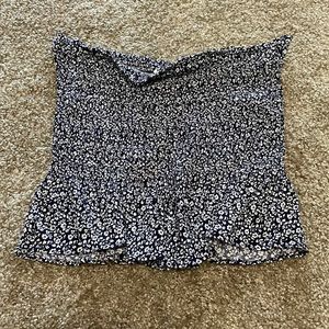 American Eagle Strapless Crop Top